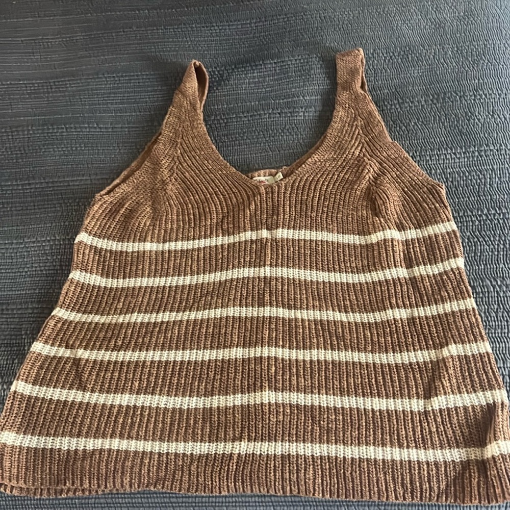 Faherty sweater tank